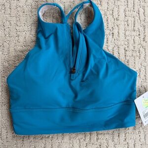 Lululemon Athletica Energy High Neck Longline Sports Bra